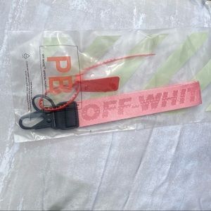 Off-White Industrial Canvas Keychain
